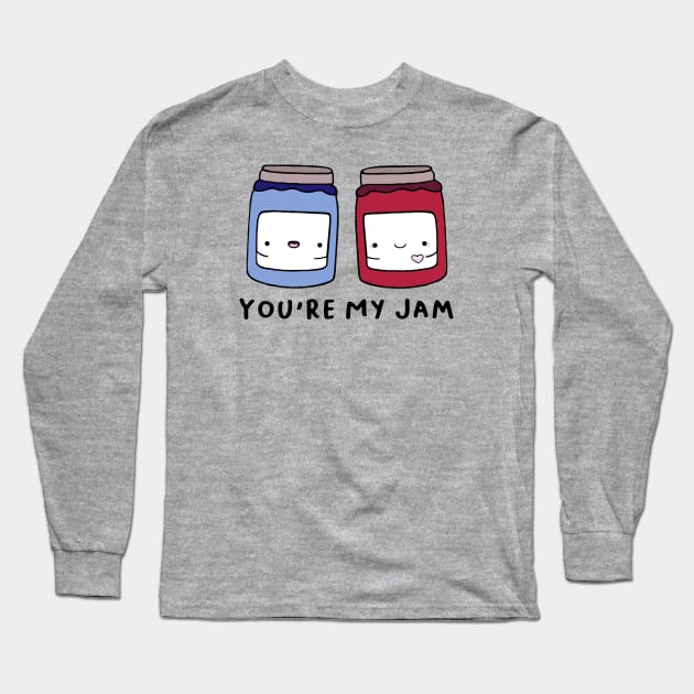 You're My Jam Long Sleeve T-Shirt by staceyromanart